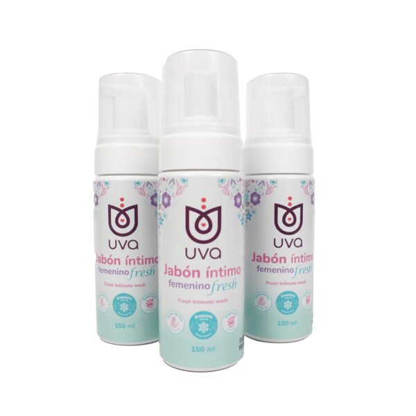 Jabón Íntimo Femenino UVA Fresh – Espuma 150ml