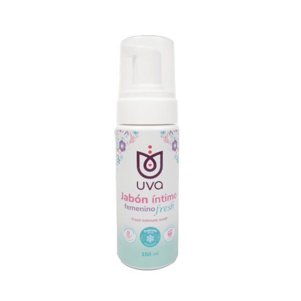 Jabón Íntimo Femenino UVA Fresh – Espuma 150ml