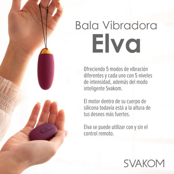 Huevo Vibrador Inalámbrico Elva – Svakom