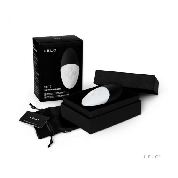 Vibrador-Siri2-Lelo-Negro-4 Vibrador Siri 2 - Lelo