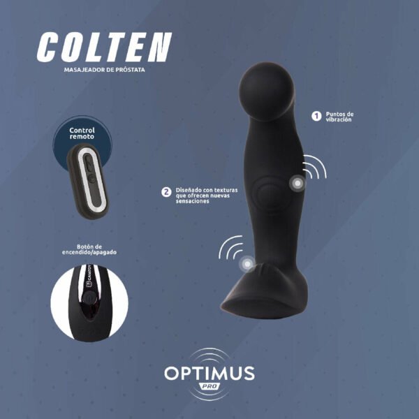 Masajeador de Próstata Colten – Optimus Camtoyz