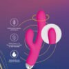 Majestic Vibrador Dona – Estilo y potencia en la palma de tu mano