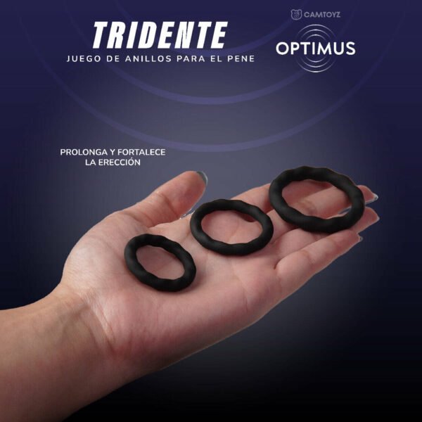 Anillos Para el Pene Tridente Optimus