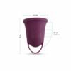 Copa Menstrual UVA 2 – Talla B: comodidad, seguridad y libertad en cada ciclo