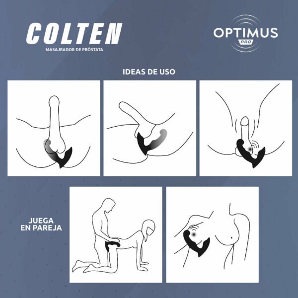 Masajeador de Próstata Colten – Optimus Camtoyz