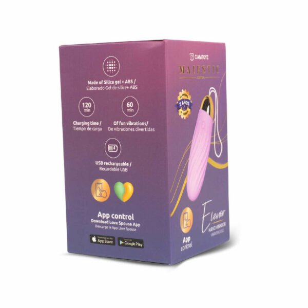 Huevo Vibrador con App Elenor – Majestic