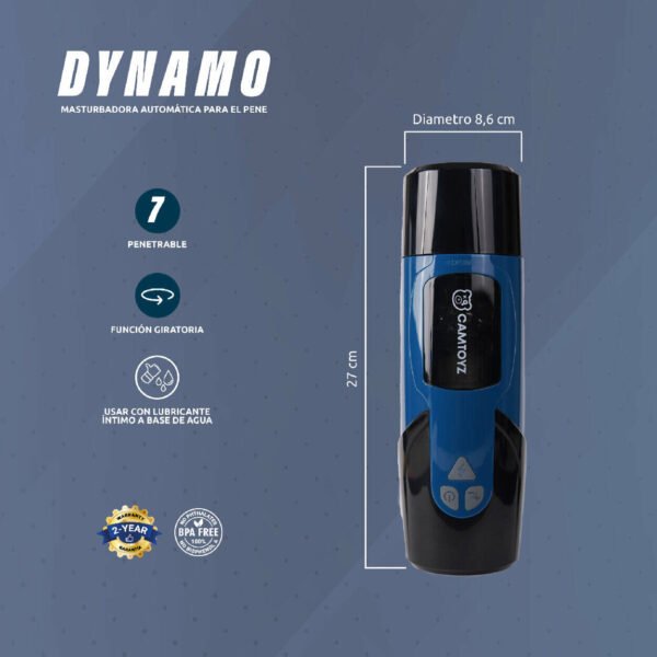 Masturbador Masculino Dynamo – Optimus Pro