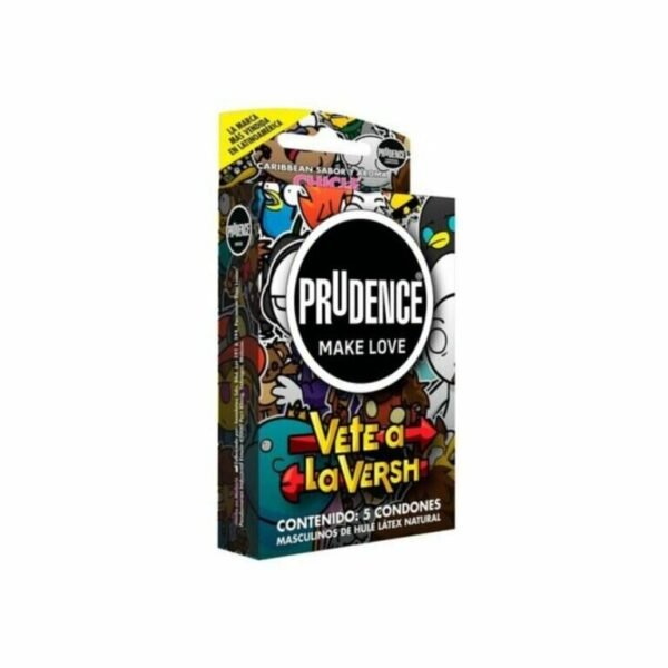 Condones Prudence Chicle x 5 Vete a la Versh