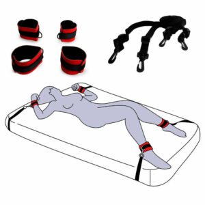 Limitador para Cama Teon – Amarres Graduables para Placer sin Límites
