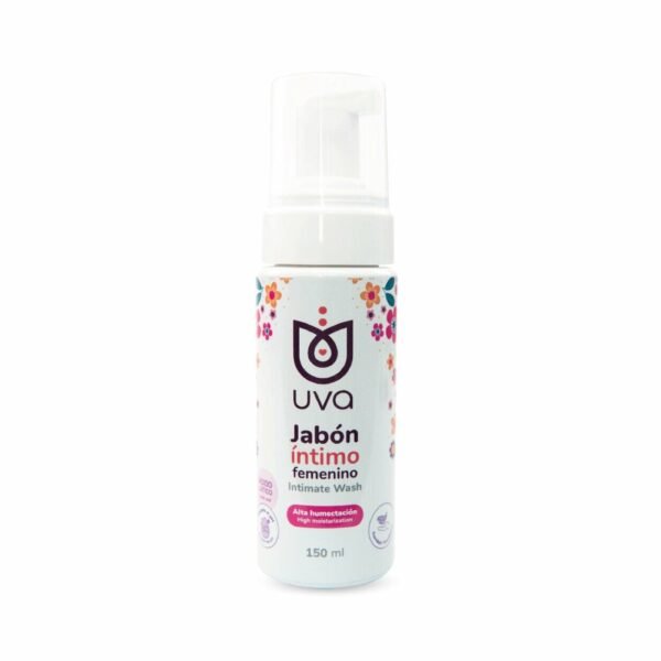 Jabón Íntimo Femenino UVA Fresh – Espuma 150ml