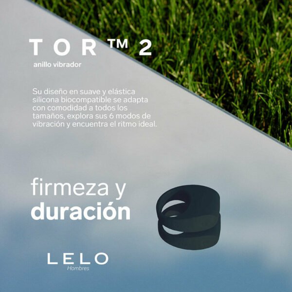 Anillo Vibrador Tor 2 Lelo: potencia silenciosa para el placer en pareja