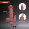 Dildo Interactivo Dusan – RAW Ultrarealista: calor, vibración y realismo que se siente