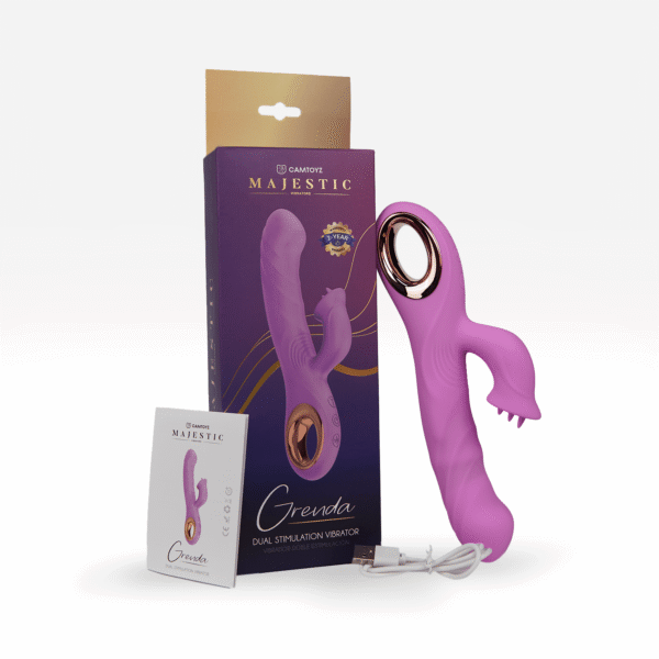 Grenda todo Vibrador Grenda Majestic - CamToyz