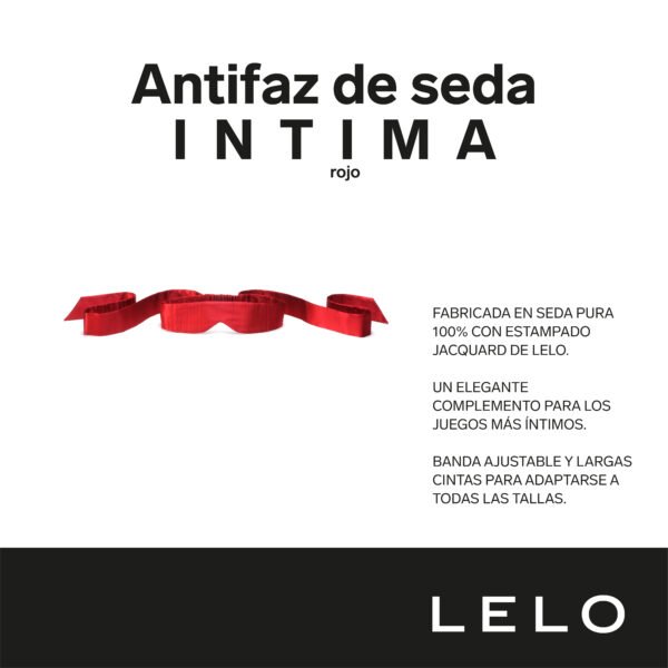 INTIMA (2) Antifaz de Seda Intima Silk - Lelo